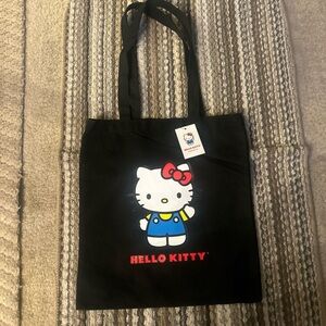 Hello Kitty Black Tote Bag